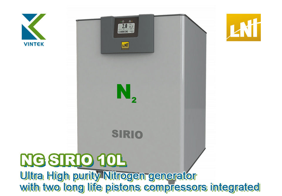 NG SIRIO 10L Máy Tạo Khí Nitơ