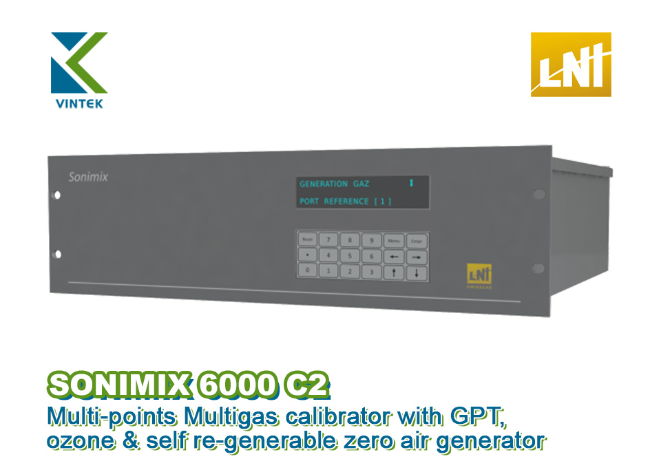 SONIMIX 6000 C2 Hệ Thống Chuẩn Khí Chính Xác