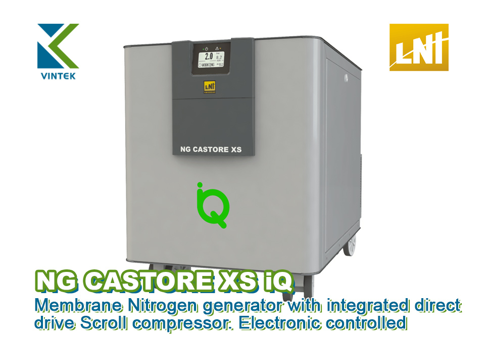 NG CASTORE XS iQ Máy tạo khí Nitơ