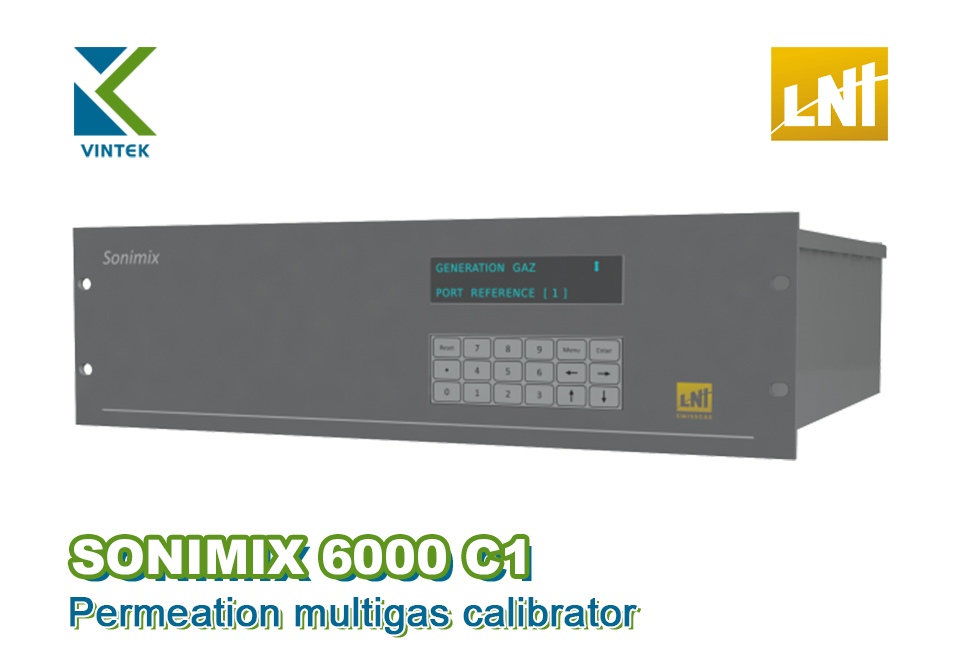 SONIMIX 6000 C1 Chuẩn Khí Đa Thành Phần Chính Xác