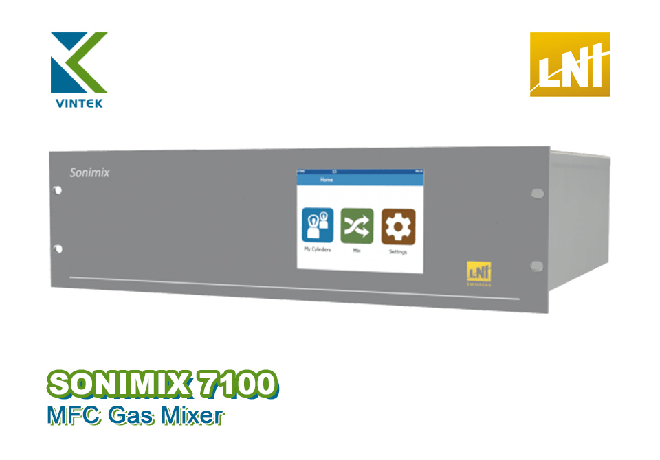 SONIMIX 7100: Máy Trộn Khí MFC Chính Xác